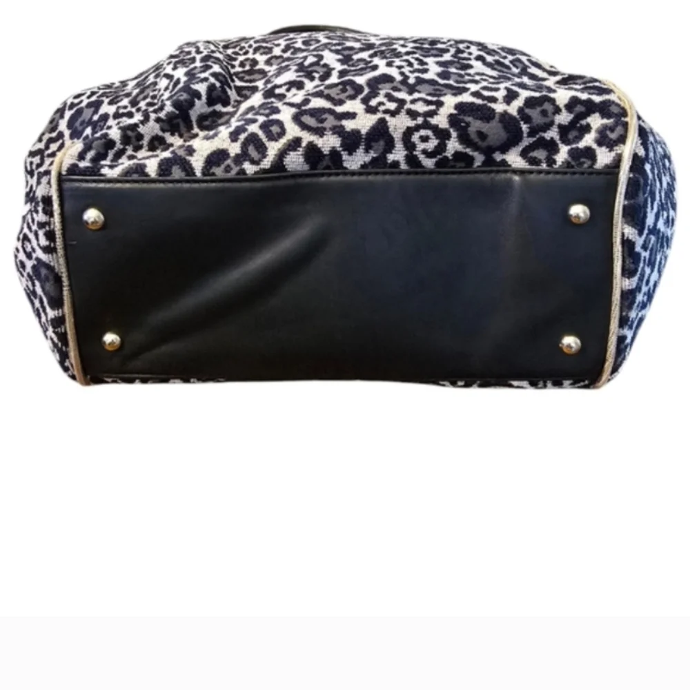 Juicy Couture Leopard Print Jamie Tote Satchel Bag NEW